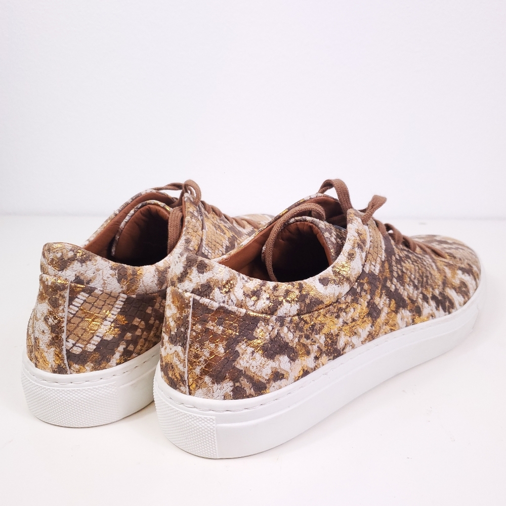 AQUATALIA Metallic Avery Waterproof Leather Sneaker - Picture 4 of 7